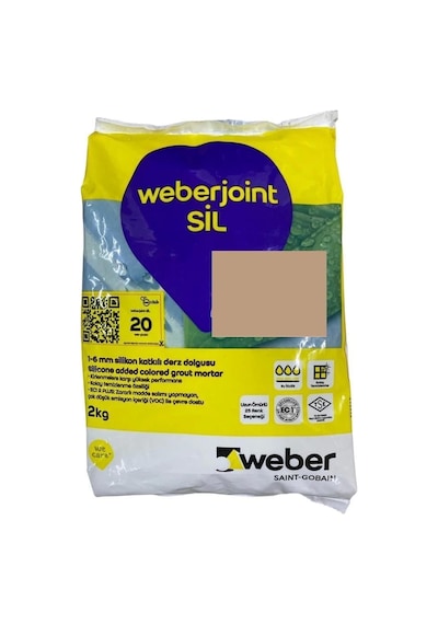 Mey İthalat Weber Joint Sil 411 Göreme Bej Derz Dolgu 2 Kg