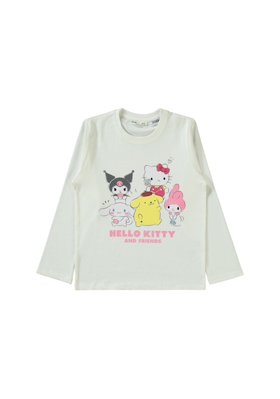 Kuromi 6-9 Yaş Pijama Takımı Ekru