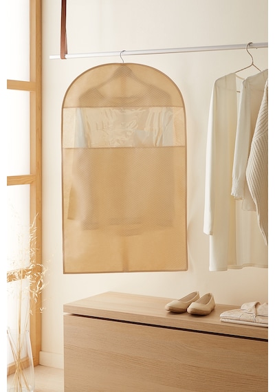 Ocean Home Textile Bej Balıksırtı Elbise Kılıfı 60 x 100 cm