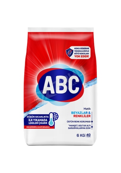 Abc Matik Beyazlar & Renkliler 6 Kg