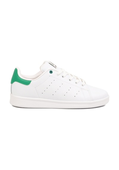 Cool Unisex Beyaz-yeşil Günlük Sneaker Spor Ayakkabı Rahat Casual Model Ursula G Beyaz - Yeşil