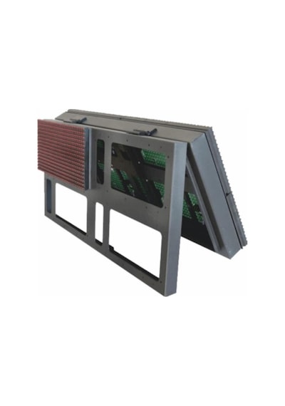 Led Tabela 80x128cm Çift Taraflı Kırmızı Kayan Yazı-wifi