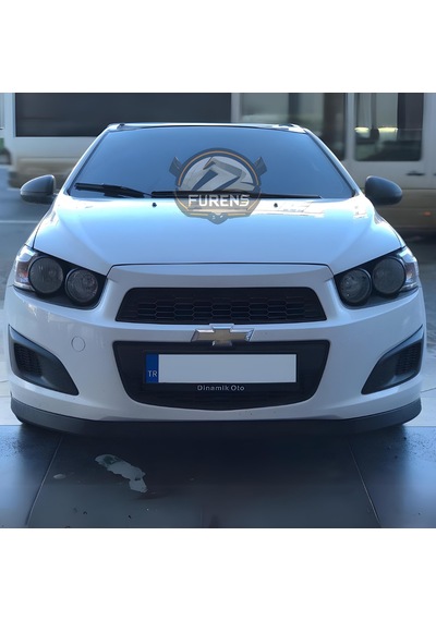 Chevrolet Aveo 2010-2013 Uyumlu H Lip Esnek Ön Lip 2 Parça Karlık Ön Ek Tampon Altı Dill