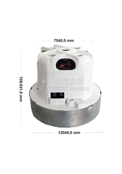 Fakir Veyron Süpürge Motoru 1400W