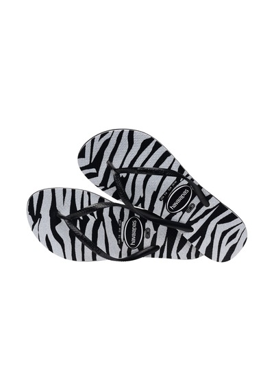 Slim Animals Glitter Black Kadın Terlik 41-42 Siyah