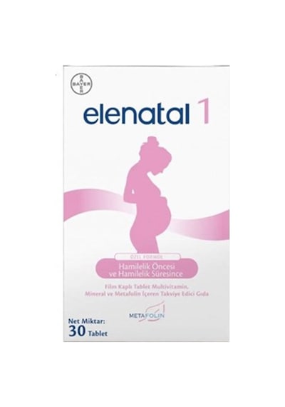 Elenatal 1 Takviye Edici Gıda 30 Tablet