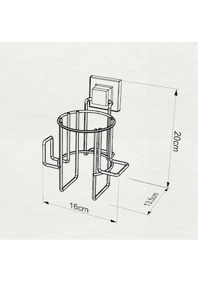 Tekno Tel Ef-262 Yapışkanlı Saç Kurutma Makinası Aparatı Krom