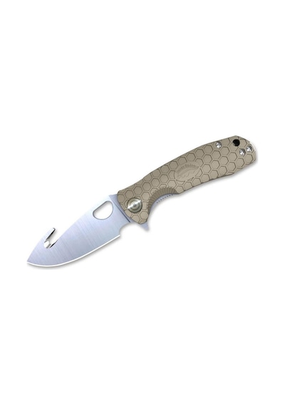 Honey Badger Hook Large Tan Kamp Çakı Kahverengi