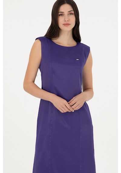 U.s. Polo Assn. Kadın Mor Elbise Dokuma 50289859-vr038 Mor