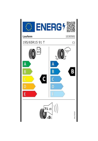Laufenn 195/65 R15 91T G Fit Eq+ Lk41 Yaz Lastiği 2025