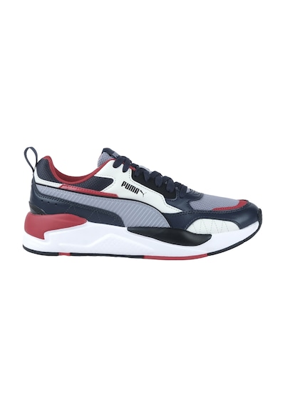 Puma 373108 88 X-ray 2 Square Navy/gray Fog/gray/club Red Erkek Sneaker 001 Mavi