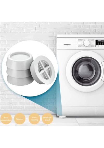 Çamaşır Makinesi Titreşim Önleyici Ayak Denge Ayağı (4 Adet) - 509072319