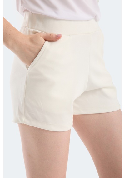 Slazenger Angelıc In Kadın Ekru Şort
