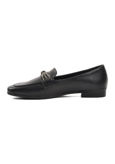 Ayakmod 514509 Siyah Kadın Loafer Ayakkabı 001