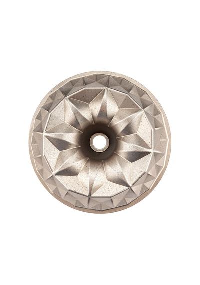 Emsan Golden Star Döküm Kek Kalıbı 25 Cm Gold