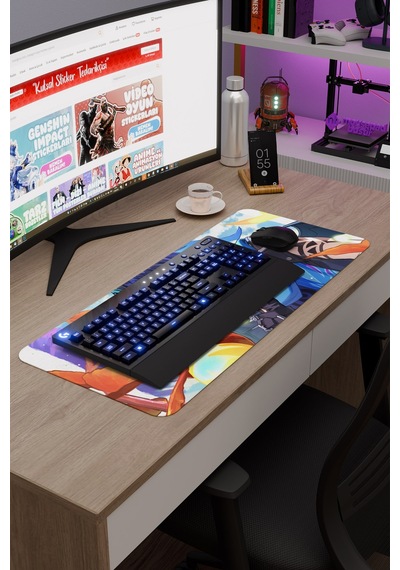 Ororon Genshin Impact Anime Oyuncu V5 - 70x30 Xl Gaming Mouse Pad Fare Altlığı