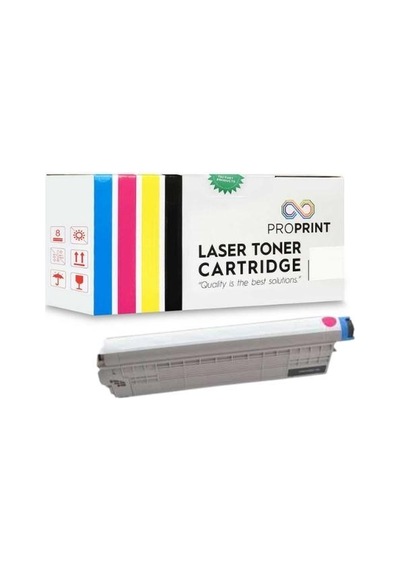 Proprint Oki MC760 45396302 MC760DN Kırmızı Uyumlu Toner