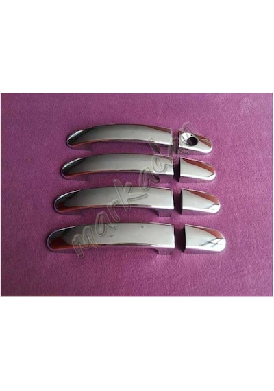 Woc Chrome Ford C-Max Krom Kapı Kolu 2003-2010 4 Kapı Paslanmaz Ç