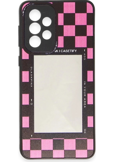 Muratech Newface Samsung Galaxy Uyumlu  A73 5g Kılıf Mirror Desenli Kapak - Mirror - 8