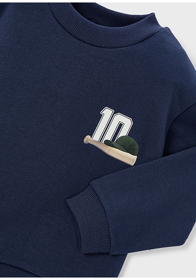 Mayoral Lacivert Erkek Çocuk Sweatshirt 4401 Lacivert