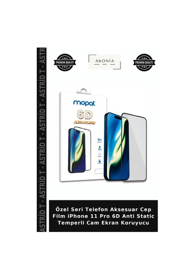 Özel Seri Telefon Aksesuar Cep FilmApple iPhone Uyumlu 11 Pro 6d Anti Static Temperli Cam Ekran Koruyucu