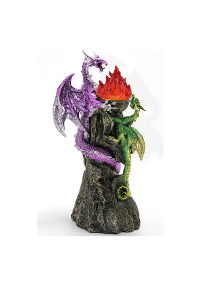 Polyester Ledli Dragon Figürü