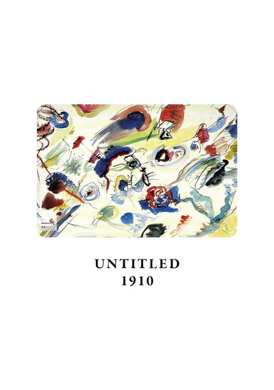 Great Synthesis Series - A5, Wassily Kandinsky 4'lü Defter Seti I, Çizgisiz, Toplam 256 Sayfa, Çok Renkli