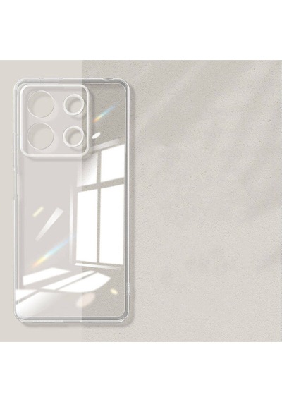 Xiaomi Redmi Note 13 4g Kılıf Şeffaf Ve Esnek Soft Tasarımlı Silikon Kapak