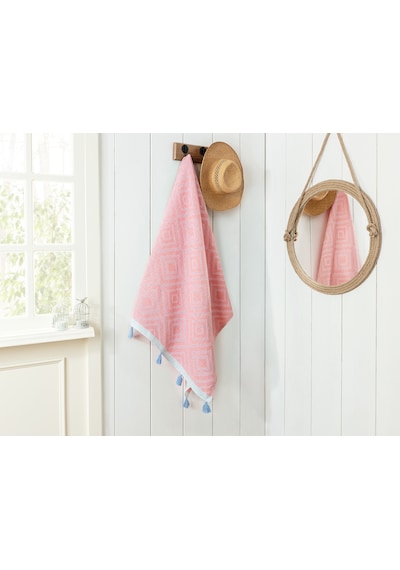 Madame Coco Fonte Jakarlı Peştemal 1kpstm0113peştamal-pembe/mint Yeşili