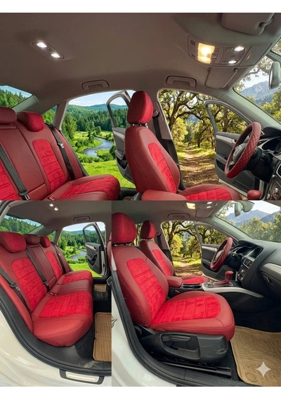 Audi A4 - Kırmızı Taytüyü - 260 Bordo Deri - Özel Dikim