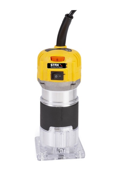 Staxx Pro Devir Ayarlı 1200W Formika Traşlama Freze Makinesi 6Mm