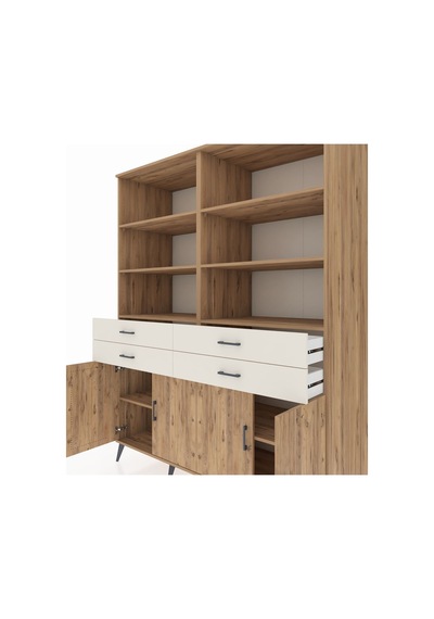 Kronos Gardrop 8 Raflı 4 Çekmeceli 4 Kapaklı 176x59x221 Çam-çam/aytaşı Çam/aytaşı Kronos Gardrop 8 Raflı 4 Çekmeceli 4 Kapaklı 176x59x221 Çam-çam/aytaşı Çam/aytaşı