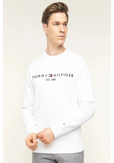 Tommy Hilfiger Erkek Sweatshirt Beyaz