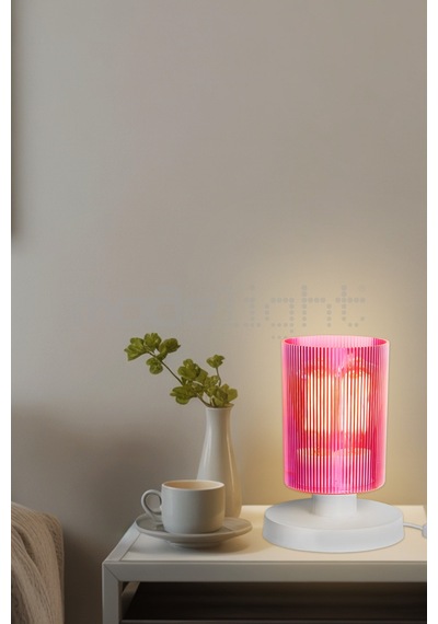 Tipo Abajur Beyaz / Pembe Salon-oturma-çocuk-yemek-yatak Odası--antre-mutfak Beyaz / Pembe Beyaz / Pembe