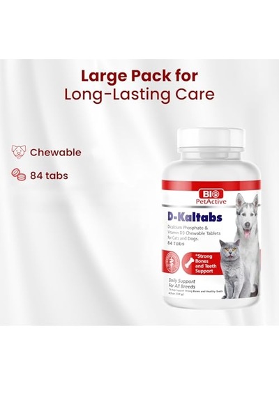 Bio Petactive Biopetactive D-kaltabs 84 Tablet