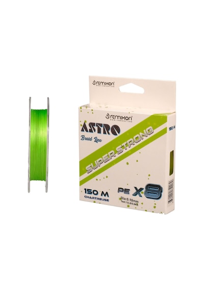 Remixon Astro 8b Chartreuse 150m İp Misina Kalınlık Mm : 0,18mm