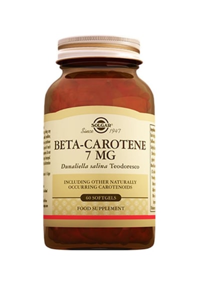 Solgar Beta Carotene 7 Mg 60 Softjel