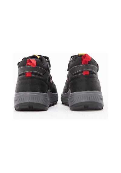 Slazenger KENZIE Çocuk Cırt Cırtlı Siyah / Kırmızı Bot