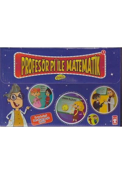 Timaş Profesör Pi ile Matematik-1 ( 5 Kitap )