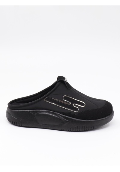 Nesilshoes Nesil Shoes Conf 222 Siyah Anatomik Kadın Sabo Terlik