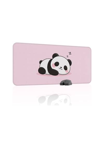 Panda Kaymaz Dikişli Kauçuk Oyuncu Mousepad V2 - 90x40 Xxl Gaming Mouse Pad Fare Altlığı