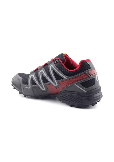 Jump 21513 Siyah Kırmızı Comfort Casual Spor Ayakkabısı Siyah