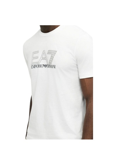 Emporio Armani Ea7 7m001308af10373 Ready To Wear Erkek Tişört Beyaz