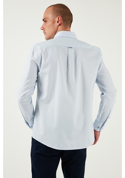 U.S. Polo Assn. U.s. Polo Assn Erkek Gömlek G081sz0042083079 Açık Mavi Açik Mavi