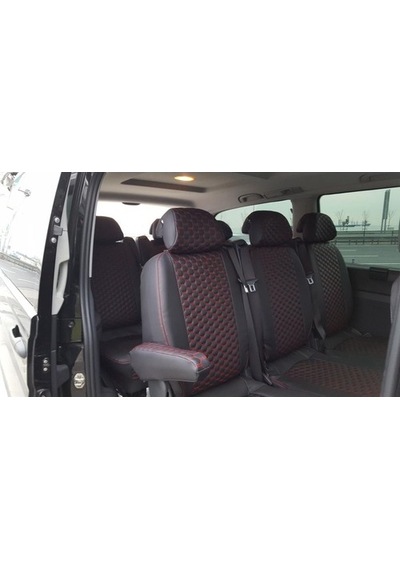Mercedes - Benz Vito 2015 Ve Sonrası Araca Özel Deri Koltuk Kılıf