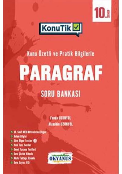 10. Sınıf KonuTik Paragraf Soru Bankası- Okyanus Eğitim
