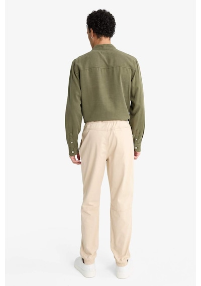 Defacto Jogger Fit Beli Bağcıklı Üç Cepli Pantolon F4680ax25aubg206 Bej Defacto Jogger Fit Beli Bağcıklı Üç Cepli Pantolon F4680ax25aubg206 Bej
