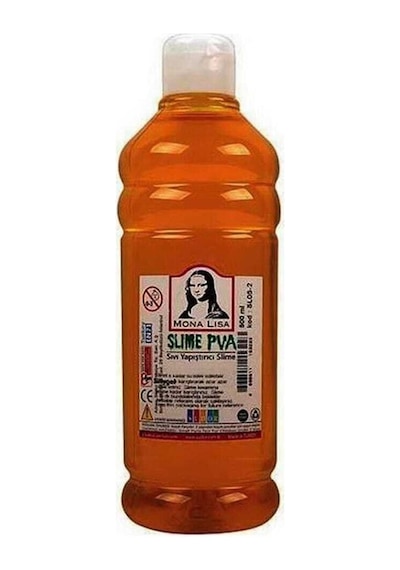 Mona Lisa Slime Slaym Yapıştırıcı Fosforlu Turuncu 500ml