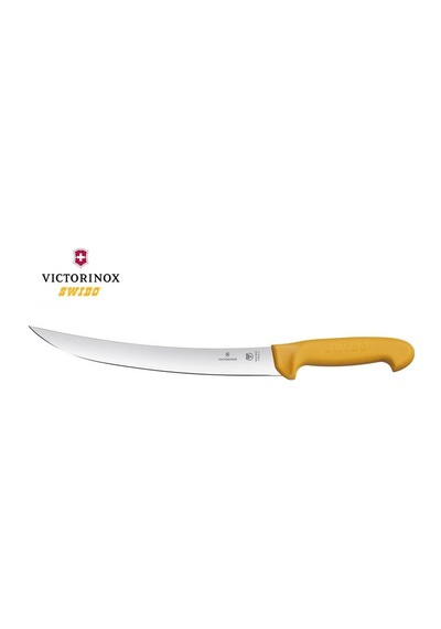 Victorinox 7.8435.22 Swibo Nusret Tipi Bıçak 22 cm Tirimleme Bıça Sarı
