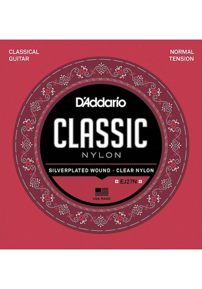 D'addario Ej27N Normal Tens Klasik Gitar Teli Seti + Pena